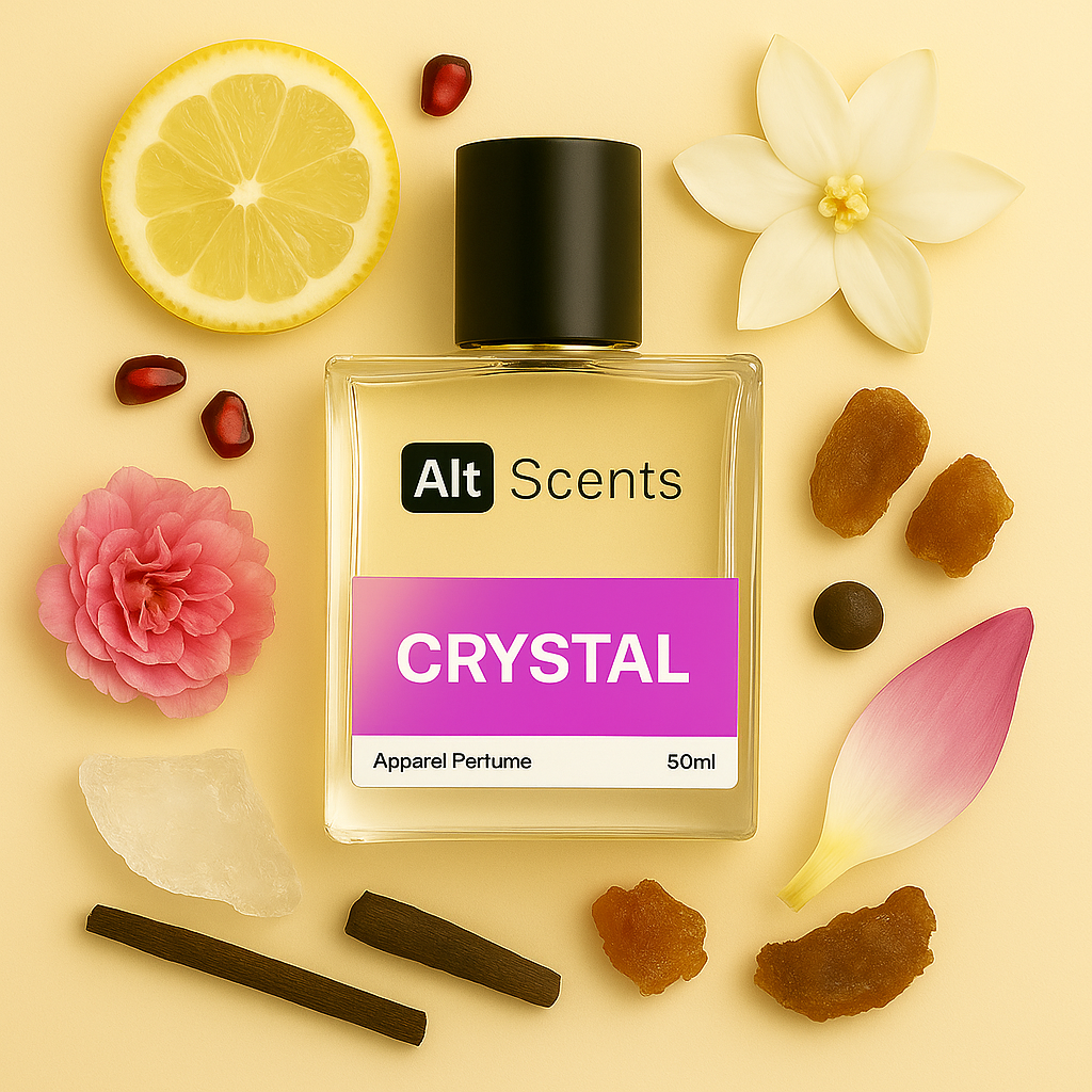 CRYSTAL : Radiant, Delicate, Refreshing