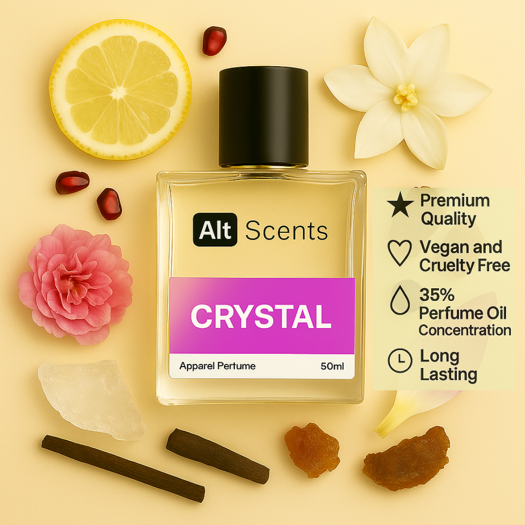 CRYSTAL : Radiant, Delicate, Refreshing
