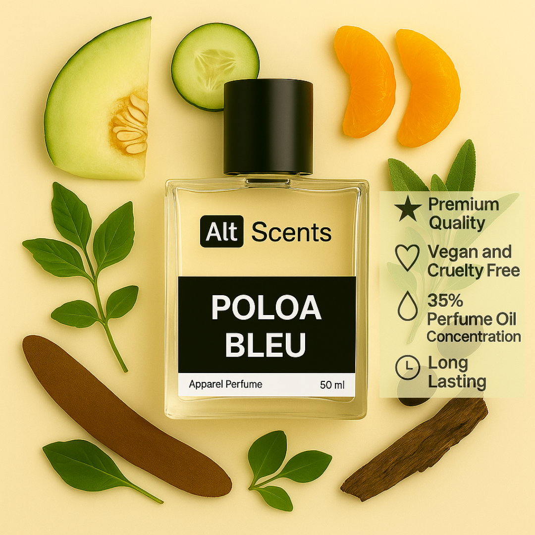 POLOA BLEU : Cool, Crisp, Invigorating