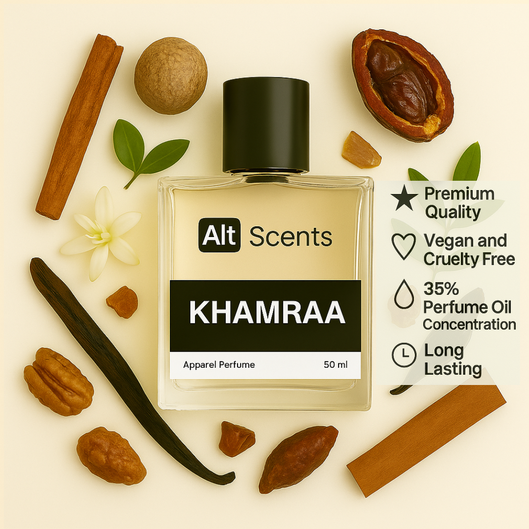 KHAMRAA - Warm, Indulgent, Exotic