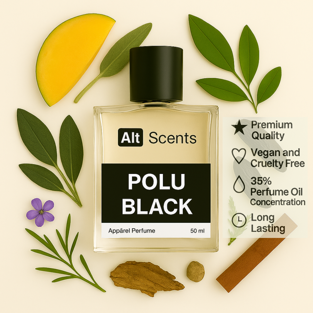 POLU BLACK - Bold, Sophisticated, Modern