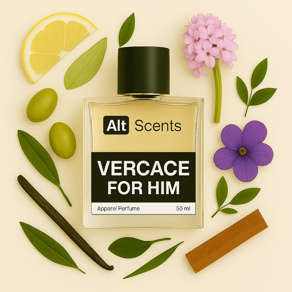 VERCACE FOR HIM - Clean, Confident, Timeless
