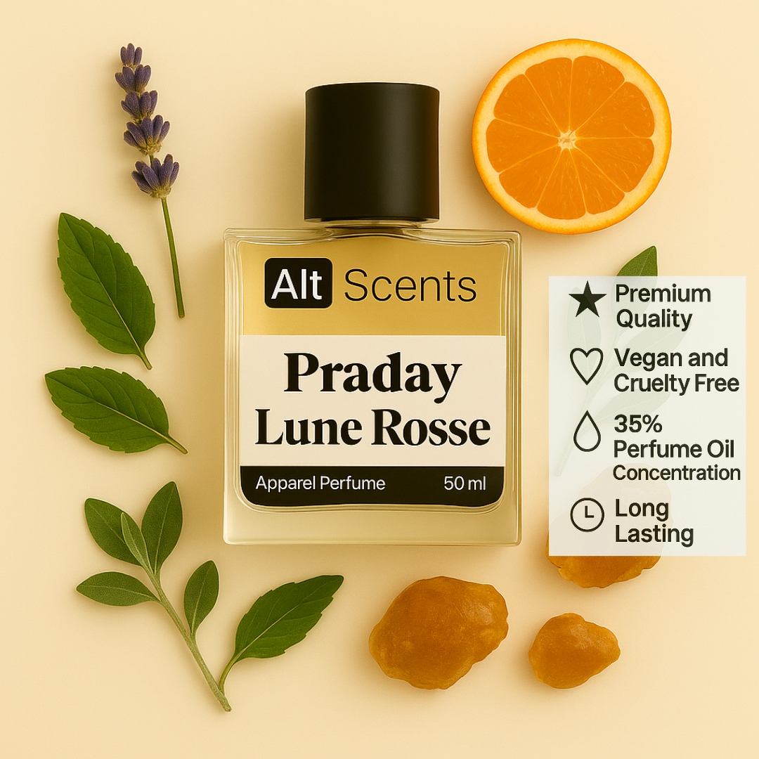 Praday Lune Rosse: Dynamic, Clean, Refined Perfume