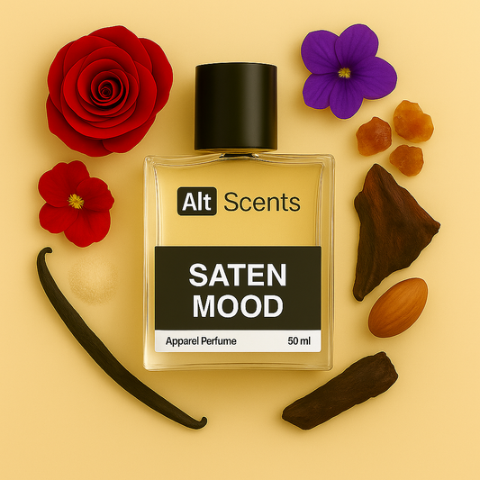 SATEN MOOD : Opulent, Velvety, Mysterious