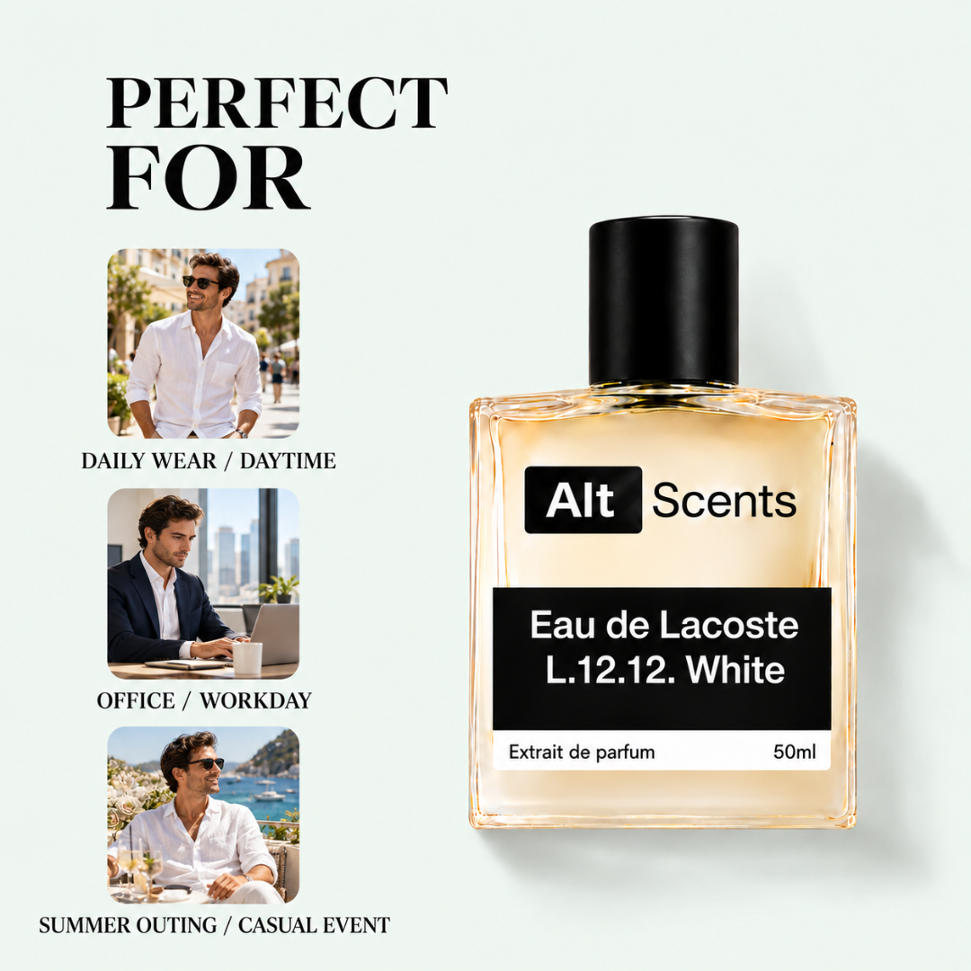 Eau de Lacoste L.12.12. White perfume