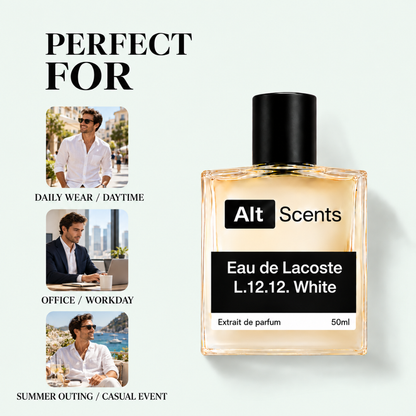 Eau de Lacoste L.12.12. White perfume