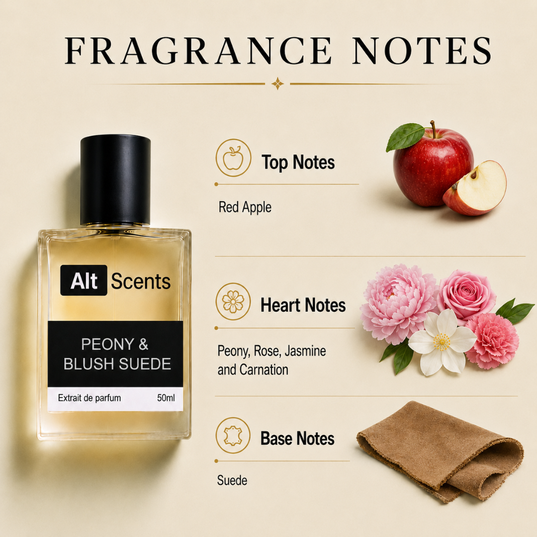 Peony & Blush Suede perfume