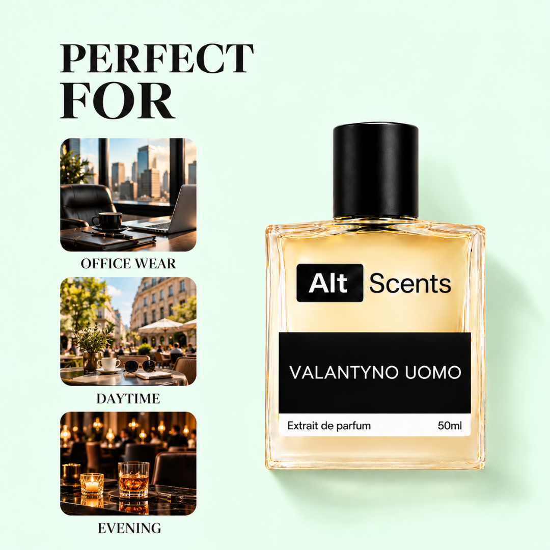 VALANTYNO UOMO: Elegant, Creamy, Timeless Perfume