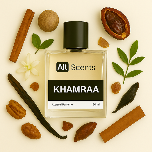 KHAMRAA - Warm, Indulgent, Exotic
