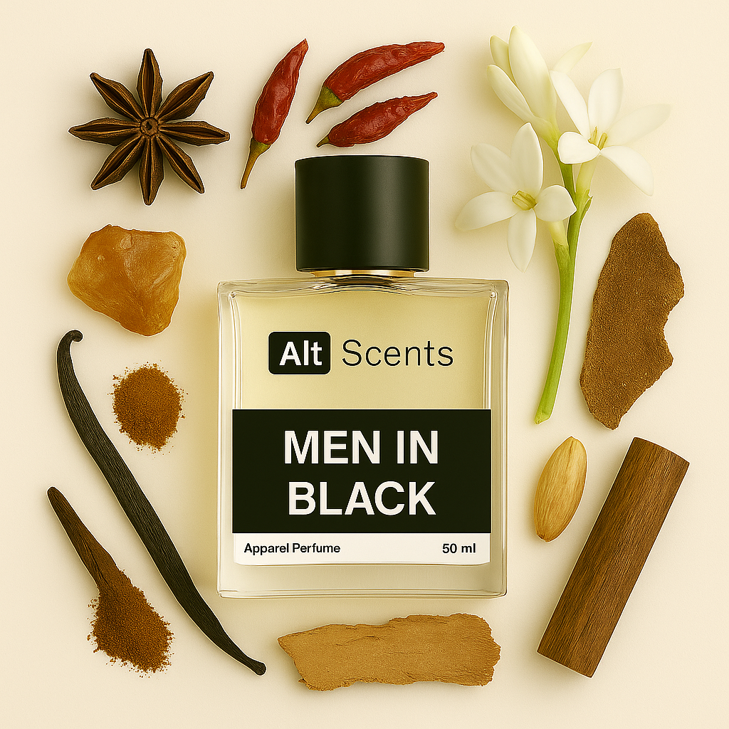 MEN IN BLACK - Bold, Mysterious, Magnetic