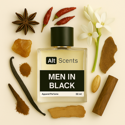 MEN IN BLACK - Bold, Mysterious, Magnetic