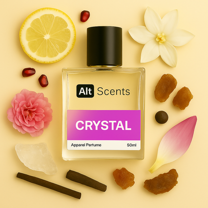 CRYSTAL : Radiant, Delicate, Refreshing