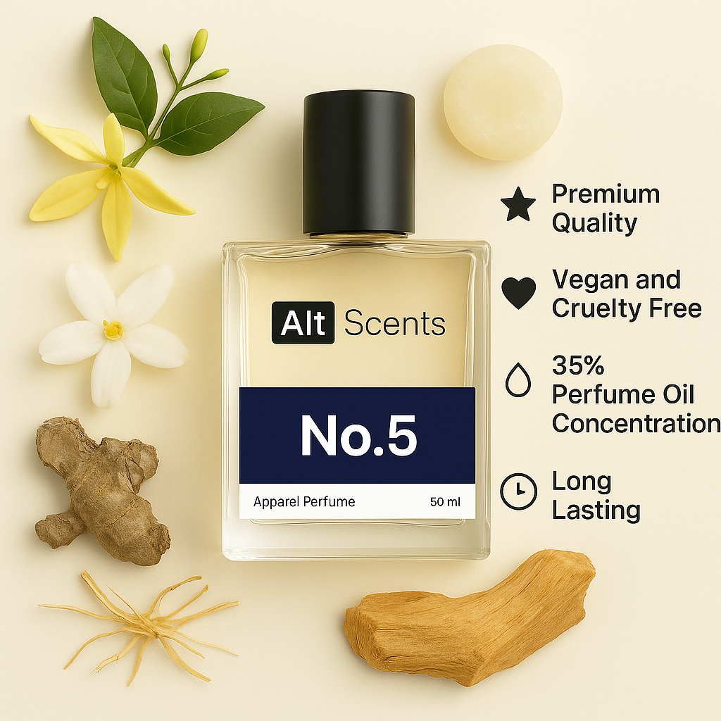 NO5: Elegant, Powdery, Iconic