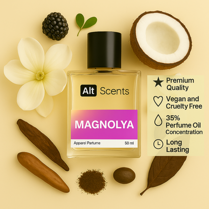 MAGNOLYA : Joyful, Velvety, Magnetic