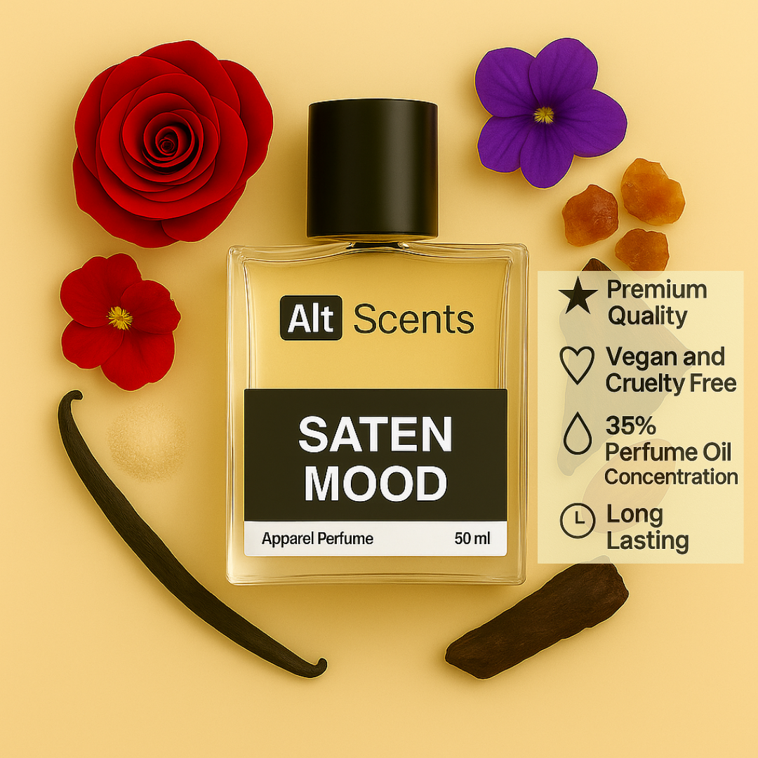 SATEN MOOD : Opulent, Velvety, Mysterious