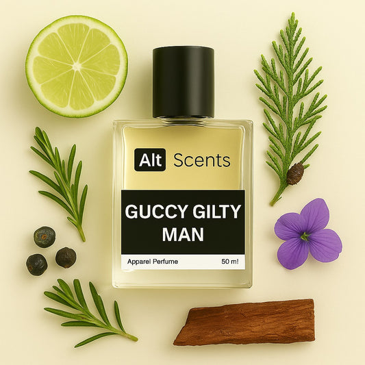 GCH GILTY MAN : Crisp, Bright, Sophisticated