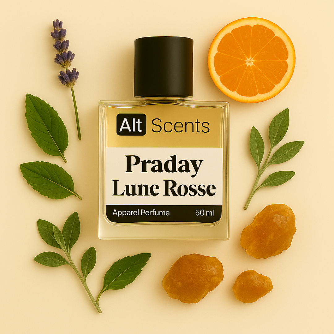 Praday Lune Rosse: Dynamic, Clean, Refined Perfume