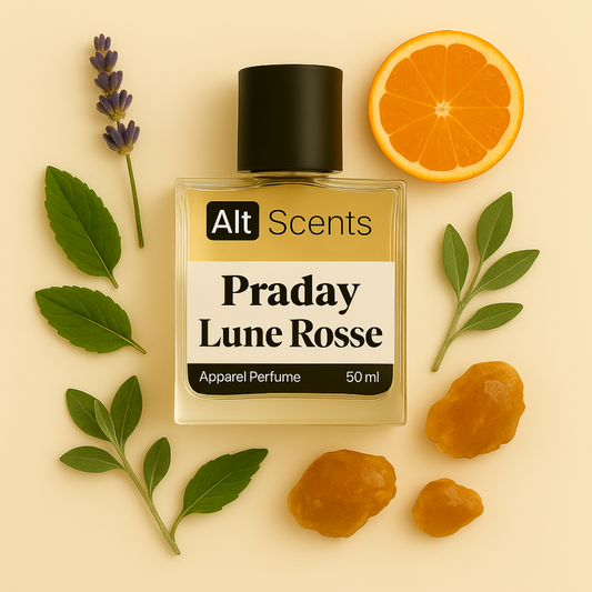 Praday Lune Rosse: Dynamic, Clean, Refined Perfume