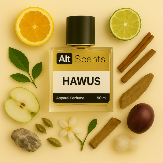 Hawus for Him: Vibrant, Sensual, Invigorating Perfume